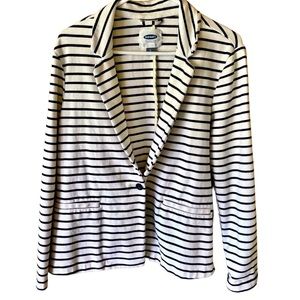 Old Navy Cotton Blazer 💙🤍
